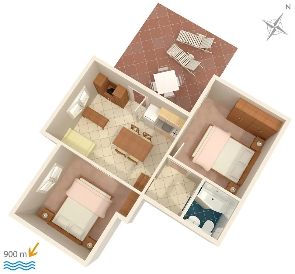 Apartments With A Parking Space Njivice, Krk - 2391 Croatia